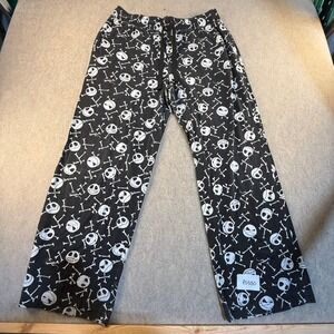 Disney Nightmare Before Christmas Jack Skellington Lounge Pajama Pants Black XL
